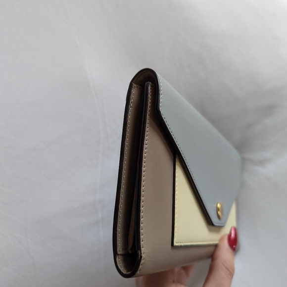 Celine Envelope Wallet Leather Multicolor - Picture 4 of 7